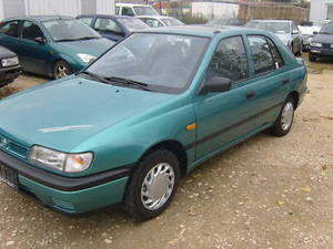 Разборка Nissan Sunny N14,  1.4,  мех,  х/б,  93 г.в. ( Нисан Сани Н14 ),  Киев (авторазборка,  разбор)