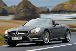 Mercedes SL 2012: завеса тайны приоткрыта