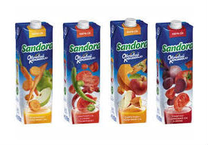 В марте 2013 года ТМ «Сандора» вывела на рынок новую серию стопроцентных соков – «Овощной коктейль». Новая линейка представлена четырьмя оригинальными вкусами: морковно-яблочный,  томатный «Пикантный»,  тыквенно-яблочный и томатно-свекольный.