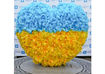 Одесситы отпраздновали День Независимости,  украсив «Влюбленное Сердце» бантами в цветах государственного флага