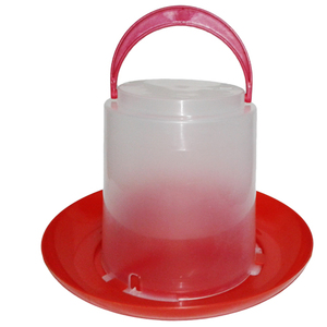 Вакуумная пластиковая поилка для домашней птицы 