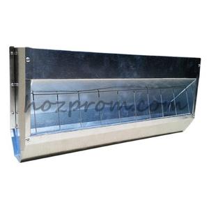 Металлические бункерные кормушки для птицы 