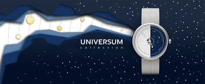 Від пласкої Землі до теорії відносності Ейнштейна: нова колекція годинників від компанії HVILINA
