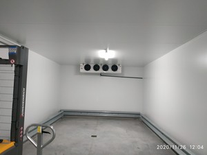 Шоковая заморозка,  низькотемпературні камери для переробки алкогольної та газованої продукції