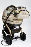 Лучшие коляски для новорожденных,  Коляска универсальная DPG Carmelo 7110 грн