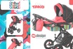 Детские коляски новинки, Коляска универсальная TAKO Design Striped 11520грн