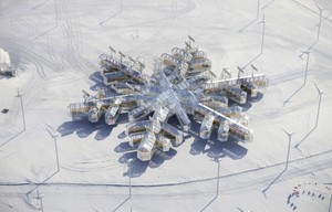 КРОК представил архитектурной общественности Москвы виртуальный макет объекта для жизни в Антарктиде 