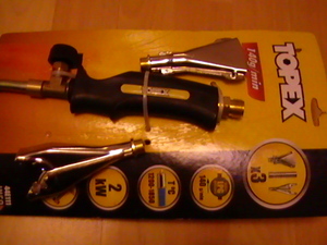 Горелка Topex 44E111 ( с насадками)