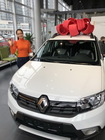 Победитель акции «EVA рулит» получила самый большой в жизни новогодний подарок — автомобиль