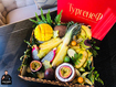Коробка тропических фруктов - ваш экстравагантный и стильный подарок