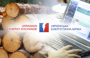 ТБ «Українська енергетична біржа» провела торги з продажу необробленої деревини