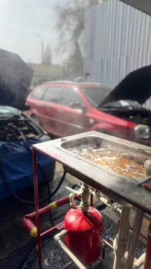 Промывка системы охлаждения и чистка печки авто без снятия — Днепр