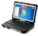Промышленный беспроводный ударопрочный ноутбук (мобильный компьютер) Algiz XRW теперь с сенсорным экраном