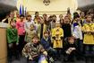 Федерация футбола Украины и adidas провели встречу детей с футболистами сборной Украины