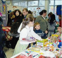 Британская Международная Школа приняла участие в благотворительной рождественской ярмарке