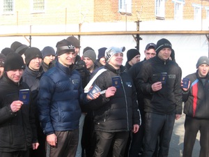 Паспорти громадянина України отримали засуджені  Божковської виправної колонії управління ДПтС в Полтавській області (№16)