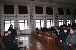 У рамках спільного проекту щодо попередження суїцидів,  священнослужителі завітали  до Полтавської виправної колонії управління ДПтС в Полтавській області (№64)