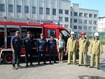 З підпорядкованим персоналом добровільної пожежної  дружини Кременчуцької виховної колонії управління ДПтС України в Полтавській області проведено практичне тренування