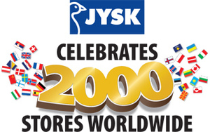 Компания JYSK торжественно открыла 2000-й магазин