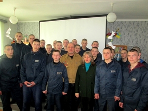 Подвиг воїнів-афганців згадали в Кременчуцькій виховній колонії управління ДПтС України в Полтавській області