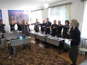 Співробітники Кременчуцької виховної колонії,  що на Полтавщині,   в рамках міжнародного практичного семінару «Методи реабілітації в виховних колоніях для неповнолітніх»,   навчалися новітнім європейським програмам