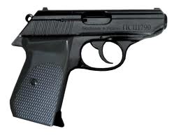 Купить у нас новый  стартовый пистолет Шмайсер ПСШ-790 семизарядный хром (черный)