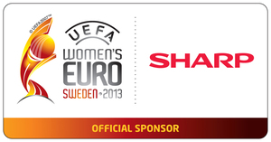 Компания Sharp выступает основным спонсором Чемпионата Европы по футболу среди женщин 2013 - UEFA WOMEN'S EURO 2013‬