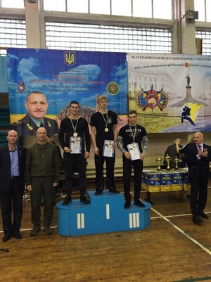 Студент ЧДТУ здобув призове місце на Кубку України із військово-спортивних багатоборств