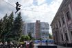 У Черкасах відкрили першу в Україні повітряну скульптуру 