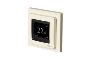 DEVIreg™ Touch Ivory. Найпопулярніший смартрегулятор для кабельних нагрівальних систем у новому кольорі – слонова кістка.