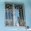 Кованные решетки на окна, кованые ограждения на окна, решетки на окна