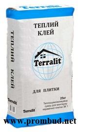 Теплый клей для плитки Терралит ЗК1