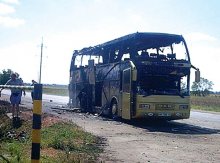 Кто поможет нескольким десяткам житомирян, едва не сгоревшим в автобусе? ФОТО