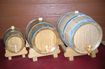 Производство бочек для вина и коньяка из колотого дуба