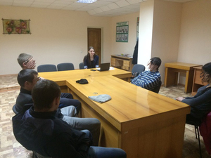 З неповнолітніми засудженими,  які перебувають на обліку в Київському РВ КВІ м. Полтави,  проведено профілактику шкідливих звичок