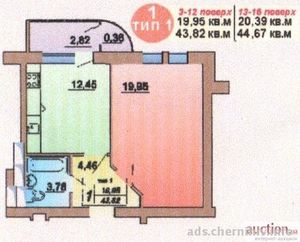 1 комнт квартира Бориспольская, 6