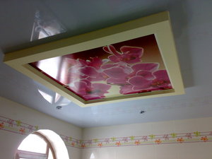 Натяжные потолки и светодизайн