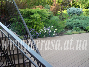 Террасная доска / Декинг - материал для террас,  бассейнов,  пирсов