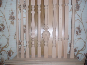 Деревянные балясины для лестниц