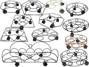 Підставки під горщики для квітів на коліщатках.