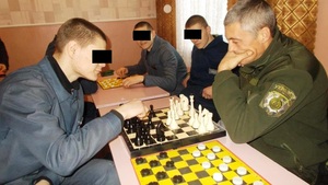 В Кременчуцькій виховній колонії серед вихованців відбувся Новорічний шашково-шаховий турнір 