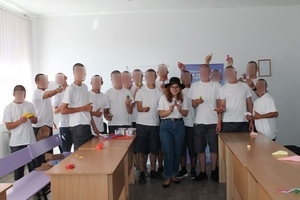 АРТ-ВІДНОВЛЕННЯ: СЕРІЯ МАЙСТЕР-КЛАСІВ ДЛЯ ВИХОВАНЦІВ КРЕМЕНЧУЦЬКОЇ ВИХОВНОЇ КОЛОНІЇ